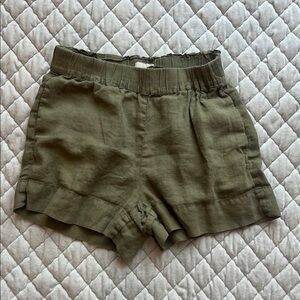 Lou & Grey 100% linen shorts